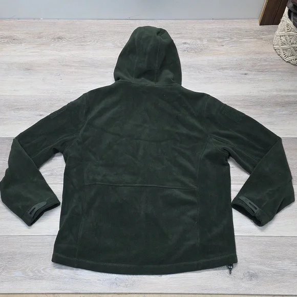 Baerskin Tactical Supply Bearskin 4 Performance ZipUp Fleece Hoodie Green Sz Lg - Picture 2 of 16